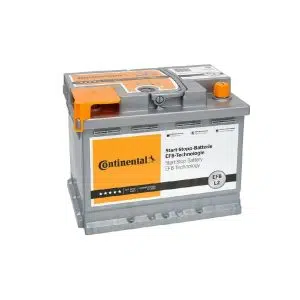 batteria start stop continental 60 ah